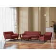 thumbnail image 3 of Wallace & Bay Browning Loveseat, Brick Red, 3 of 5