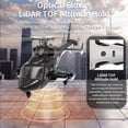 thumbnail image 6 of F02S 8CH GPS RC Helicopter for Adults, 1/34 Scale Air-Wolf Replica Dual Brushless Remote Control Helicopter with Telemetry Transmitter, Metal Servo, Auto-Return & Optical Flow Radar for Hobbyist, 6 of 7