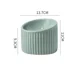 thumbnail image 4 of Cuenco de cerámica para agua de gatos, comederos para perros pequeños a rayas, cuencos elevados para beber y comer para mascotas, 4 of 5