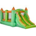 thumbnail image 3 of Sunny & Fun Bounce House, Nylon Bouncy House for Kids Outdoor with Child Slide, 3 of 6