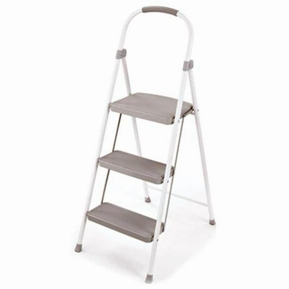 3 Steel Lightweight Step Stool, 225 lbs