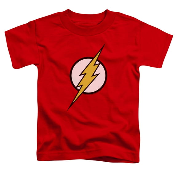 Jla - Flash Logo - Toddler Short Sleeve Shirt - 3T