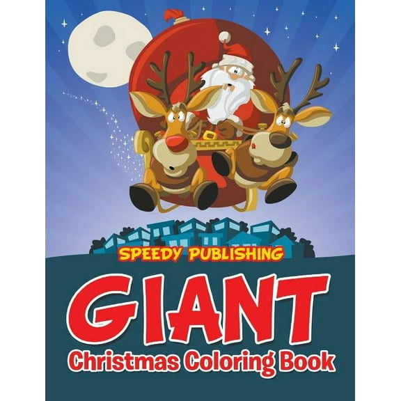 Giant Christmas Coloring Book, (Paperback)