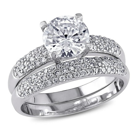 Everly Women's Cubic Zirconia Sterling Silver Bridal Set