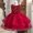 Red, variant on Wavsuf Girls Dresses Special Occasion Formal Crew Neck Nets Sequins Bow Tulle Sleeveless Red Princess Dress Size 7-8 Years