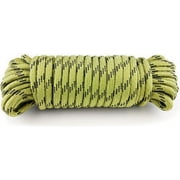 Wellmax Diamond Braid Nylon Rope, 3/8 in X 50 Foot, UV Resistant, High Strength and Weather Resistant - Camo