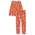 thumbnail image 6 of FOR U DESIGNS Thanksgiving Maple Leaf Women Pjs Sets Long Sleeve and Long Pants 2 Piece Size 5XL Sleepwear Set for Women Nightwear Long Crew Neck Tops Ladies Pajamas, 6 of 6