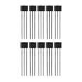 thumbnail image 1 of 10pcs/lot A3144 3144E OH3144E Hall Effect Sensor SWITCHES TO-92UA 3pin SIP, 1 of 5