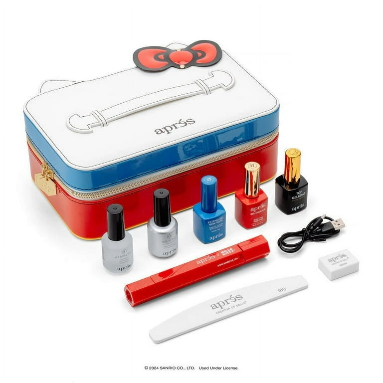アプレ　Gel-x　キティ　サンリオコラボ Hello Kitty® X Apres Gel-X® Nail Extension Kit - Walmart.com