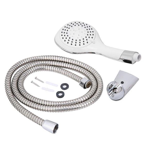 G1/2'' Wall Mount Shower Faucet Set Handheld Shower Head Hose