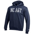thumbnail image 2 of Men's Champion Navy North Carolina A&T Aggies Eco Powerblend Pullover Hoodie, 2 of 3