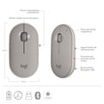 thumbnail image 3 of Mouse Logitech M350 Pebble Arena, 3 of 4