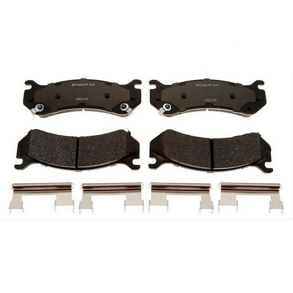 Front Brake Pad Set - Compatible with 1999 - 2006 GMC Sierra 1500 2000 2001 2002 2003 2004 2005