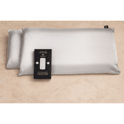 BULK N LOTS Satin Pillowcases - Grey Queen Size 2 Pack with Envelope Closure, Cooling, Wrinkle-Free, and Silky Smooth Pillow Covers for Sleeping and Skin Care (20x30