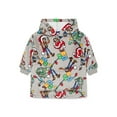 thumbnail image 2 of Toy Story Holiday Toddler Boys Cozy Plush Hoodie with Faux Shearling Lining, Sizes 12M-5T, 2 of 6
