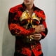 thumbnail image 4 of Las camisas de otoño más nuevas para hombres, camisas sociales de lujo de manga larga con calavera 3D, camisetas de gran tamaño con solapa, camisetas para hombre, ropa de otoño 2024, 4 of 5