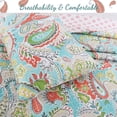 thumbnail image 3 of Porch & Den 3-Pieces Paisley Quilt Bedding Sets, Queen, 3 of 5