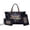 Black - Boho Dragonfly, variant on DISNIMO Dragonfly Star Print Purses Set of 3 Large Tote Handbag with Wristlet Wallet Portable Leather Hobo Handbag and Make Up Bag, Black