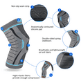 thumbnail image 7 of NEENCA Knee Brace with Side Stabilizers & Patella Gel Pads Support Compression Sleeve 2 Pack, Knee Brace for Meniscus Tear, Knee Sleeve for Running, Arthritis, Joint Pain Relief, 7 of 7