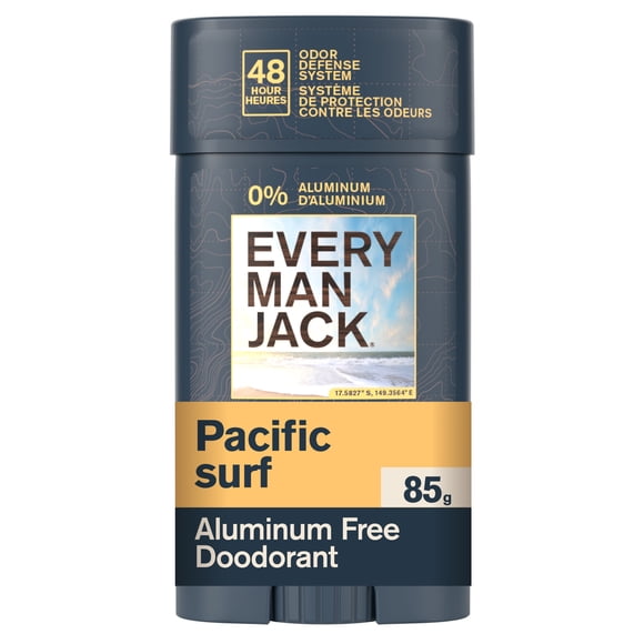 Every Man Jack Deodorant, Pacific Surf 74g/2.6oz.