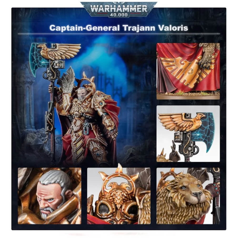Games Workshop - Warhammer 40K - Adeptus Custodes - Trajann Valoris