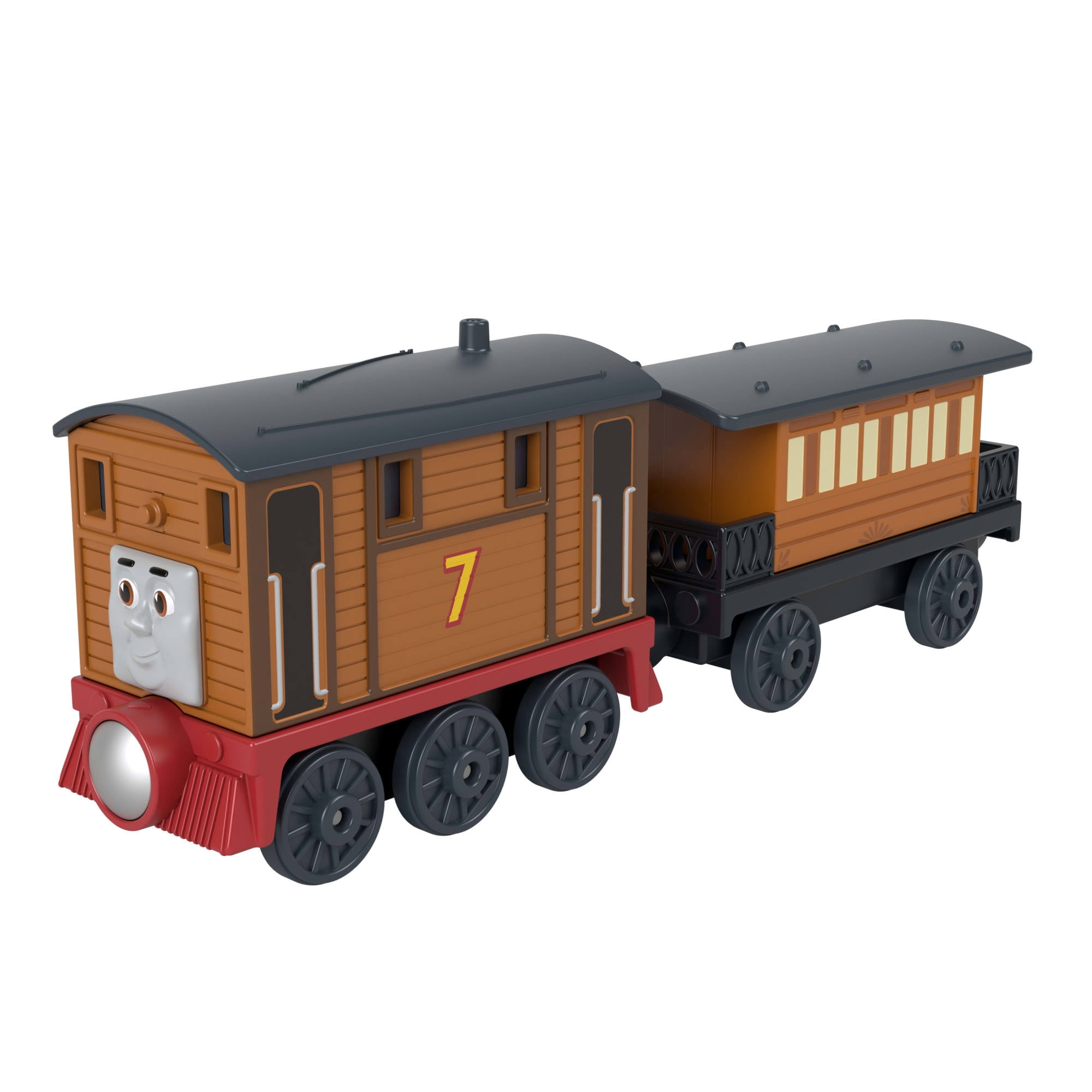 Thomas & Friends by Fisher-Price Die-Cast Toby Engine & Henrietta, Quarry Line Duo 2-Pack
