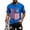 Blue, variant on 4th of July Shirts for Men 2026 Short Sleeve Crewneck Patriotic Shirt America Flag Graphic Tee Shirts