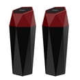 thumbnail image 1 of Car Trash Can with Lid,Portable Vehicle Auto Car Garbage Can,Diamond Design Mini Garbage Bin for Automotive Car, Home, Office, Kitchen, Bedroom(2 Packs,Black), 1 of 6
