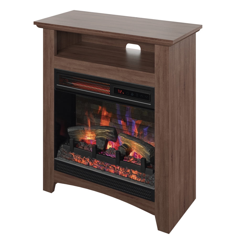 ChimneyFree 18” Infrared Quartz Wall Mantel Electric Fireplace Sansujyuku sansujyuku.com