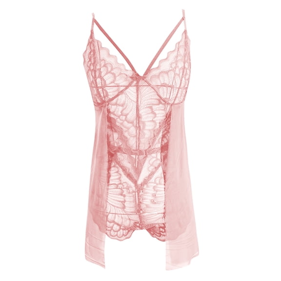 Womens Underwear Breathable Comfortable Panties For Floral Crotch Chemise Nightie Lace Nightgown Blend Underwear for Women