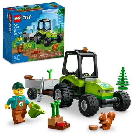 UPC: 0673419375221 | LEGO City Park Tractor and Trailer Toy Farm Vehicle 60390