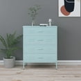 thumbnail image 1 of vidaXL Commode Menthe 80x35x101.5 cm Acier, 1 of 5