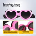 thumbnail image 4 of Puppy Sunglasses, Waterproof  Protection Prevents Fog Pet Sunglasses With Adjustable Strap For Beach, 4 of 8