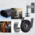thumbnail image 3 of Roue de Support de Portail à Ressort Roue Pivotante à 360 Degrés Capacité 600lbs, Fiable, 3 of 5