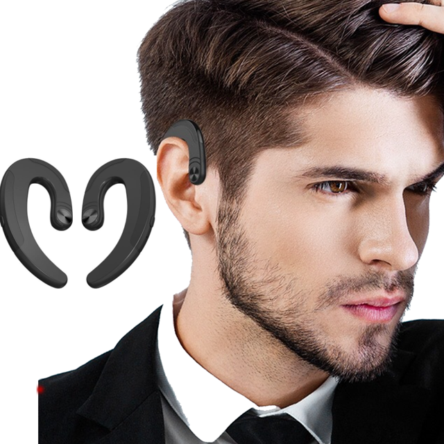 Auriculares de conducción ósea Q25 Auriculares inalámbricos Bluetooth Mini par de ganchos de aire ER