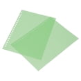 thumbnail image 2 of Binding Presentation Cover, A5 Sheet Protector  For Notebook Green, 2 of 8