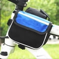 thumbnail image 3 of CSChome Bicycle Saddle Bag Reflective Strip Shockproof Bicycle Saddle Bag High Strength Bike Front Beam Bag, 3 of 7