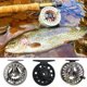 thumbnail image 3 of Carrete de pesca con mosca Toystoory Aluminio Plata Tipo 2, 3 of 6
