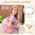 thumbnail image 3 of Golf Cart Keychain, Mini Cute Golf Keys Chain Sport Pendant Key Ring Bag Backpack Decor Silver/Gold, 3 of 7