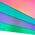 YuanRX Permanent SelfAdhesive Vinyl Pack Mixed Colorful Holographic