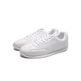 thumbnail image 4 of UKAP Chaussures de Cheerleading pour Hommes Lacets Espadrilles de Danse Bout Rond Entraînement Cheer Décontracté Blanc 4.5, 4 of 9