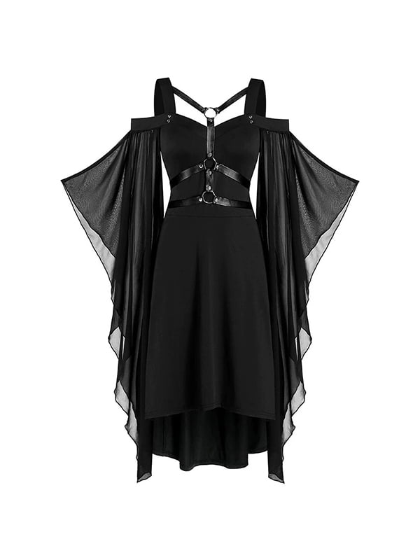 black dress for halloween party