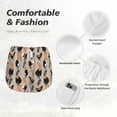 thumbnail image 4 of Balery Funny Chicken Pattern Women's Running Shorts with Liner 2 Pockets Elastic Workout Athletic Gym Yoga Shorts-Small, 4 of 7
