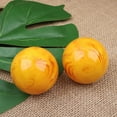 thumbnail image 3 of Joernso 1 Pair 50mm Relieve Stress Fitness Handball Washable Resin Relax Muscle Baoding Ball Health Care Tool, 3 of 8