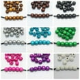 thumbnail image 2 of U8MO 100pcs 12mm(1/2") Round Wood Beads~Wooden Beads Jewelry making Color Choice-Dark Purple, 2 of 9