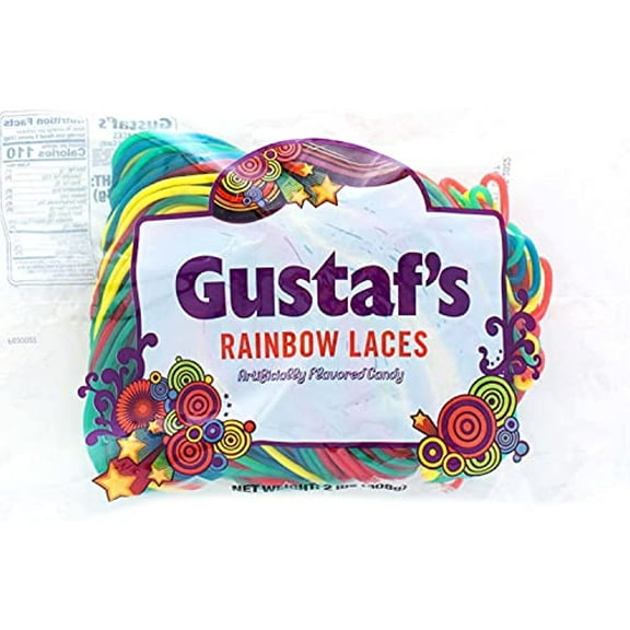 Gustafs Rainbow Laces, 2-Pound Bags (Pack Of 3)