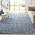 thumbnail image 2 of SAFAVIEH Micro-Loop Hamilton Geometric Area Rug, Dark Blue/Ivory, 9' x 12', 2 of 10