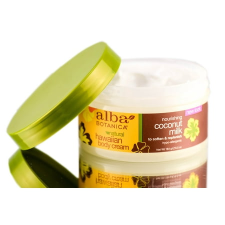 Alba Botanica Coconut Milk Body Cream (6.5 oz)