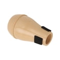 thumbnail image 2 of Practice Mute, Lightweight Compact Trumpet Mute Durable ABS Long Lasting  For Indoor For Outdoor Gold,Silver,Dark Red,Black,Wood, 2 of 8
