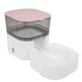 thumbnail image 1 of Pet Water Dispenser Automatic Self Dispensing Dog Food and Water Dispenser Station for Medium Small Dag CatsPink, 1 of 1